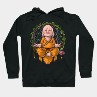 Baby Buddha Yoga Meditation Hoodie